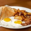 Breakfast Ribeye Steak with 2 Eggs,Homefries and Toast